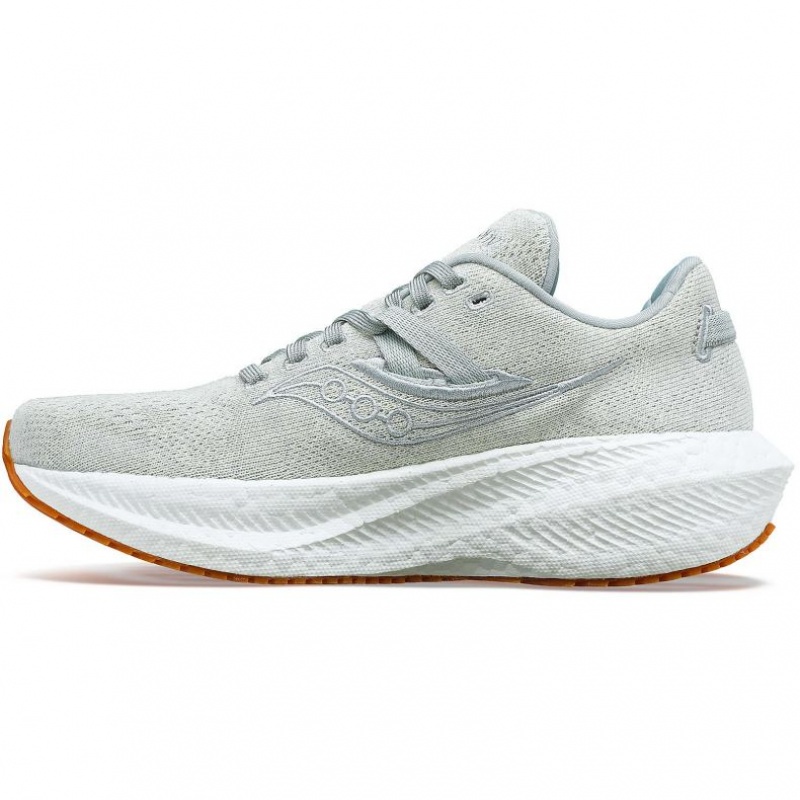 Grey Women's Saucony Triumph RFG Running Shoes | SINGAPORE-KMHDY