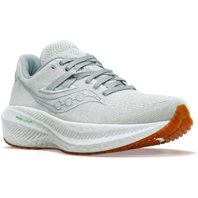 Grey Women's Saucony Triumph RFG Running Shoes | SINGAPORE-KMHDY