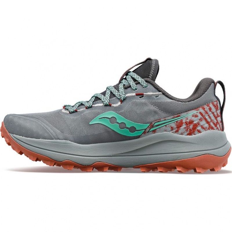 Grey Women's Saucony Xodus Ultra 2 Trail Running Shoes | SINGAPORE-KHDXJ