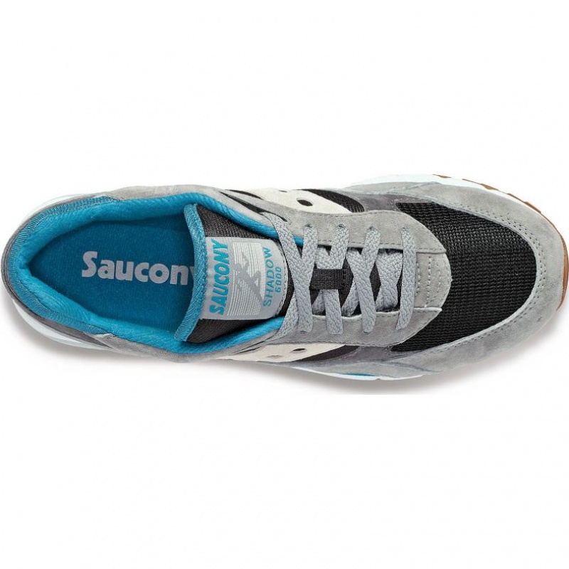 Grey / Black Men's Saucony Shadow 6000 Sneakers | SINGAPORE-LOQUX