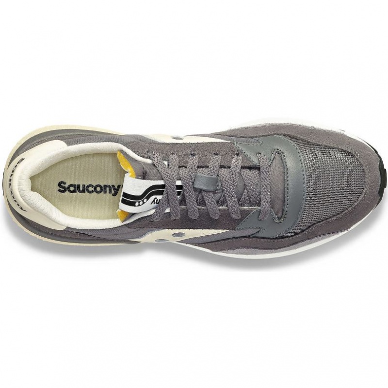 Grey / Cream Women's Saucony Jazz NXT Sneakers | SINGAPORE-MYHRZ