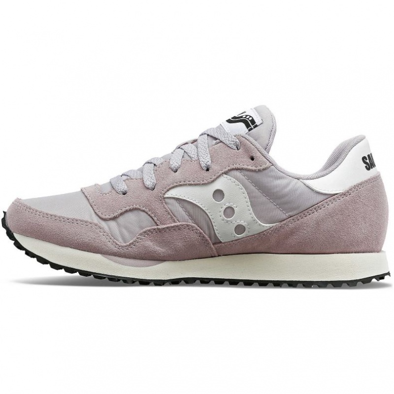 Grey / Pink Women's Saucony DXN Sneakers | SINGAPORE-FGHKQ