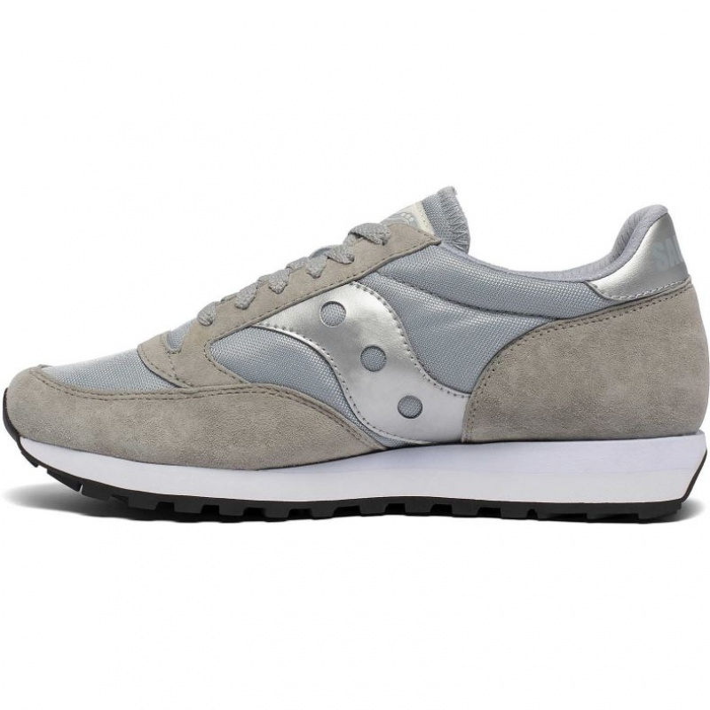 Grey / Silver Men's Saucony Jazz 81 Sneakers | SINGAPORE-CJDXL