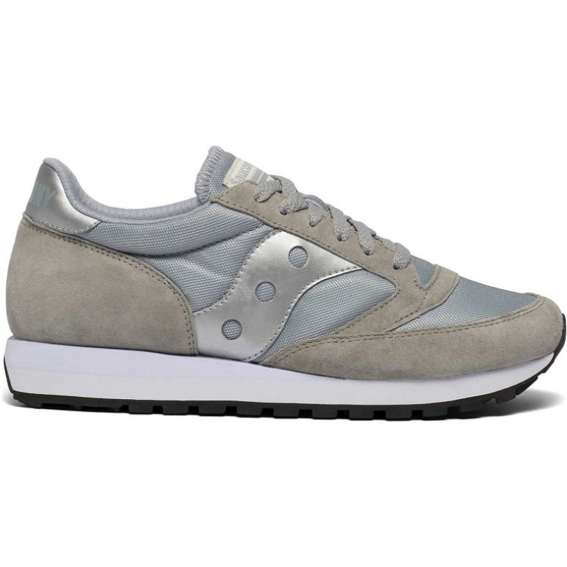 Grey / Silver Men\'s Saucony Jazz 81 Sneakers | SINGAPORE-CJDXL