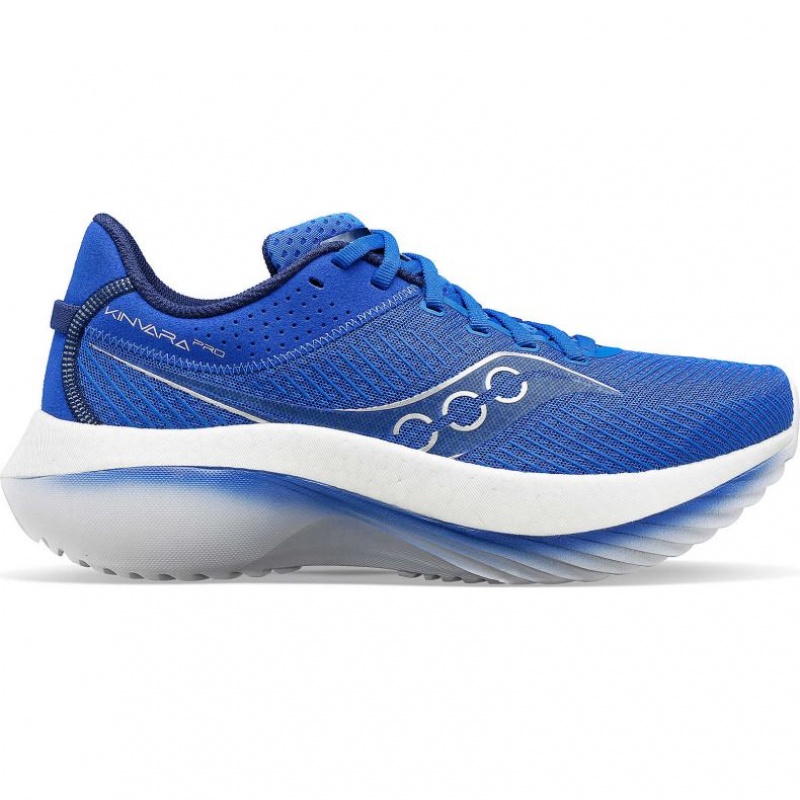 Indigo Men\'s Saucony Kinvara Pro Running Shoes | SG-KVLER