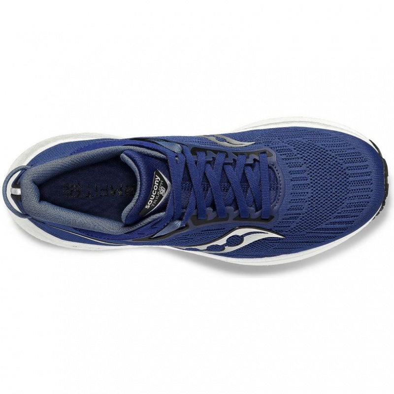 Indigo Men's Saucony Triumph 21 Running Shoes | SG-WNKIX