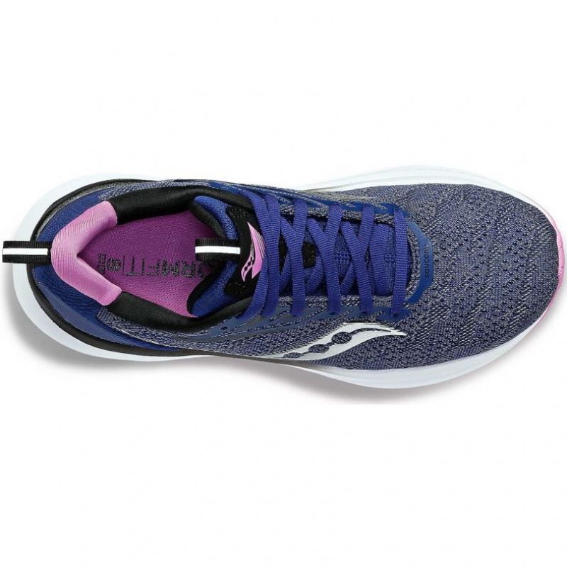 Indigo Women's Saucony Echelon 9 Running Shoes | SG-DVAFX