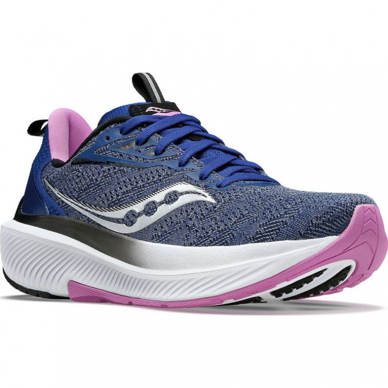 Indigo Women's Saucony Echelon 9 Running Shoes | SG-DVAFX