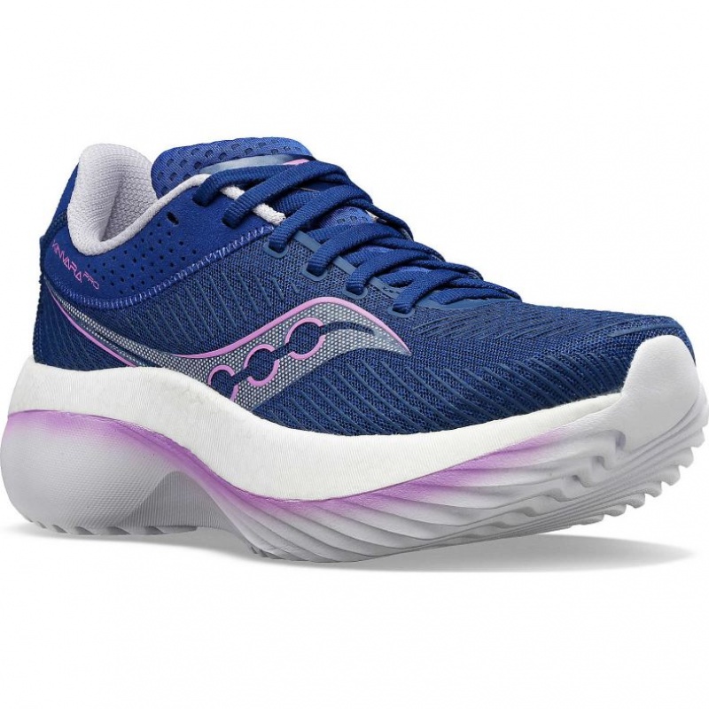 Indigo Women's Saucony Kinvara Pro Running Shoes | SINGAPORE-BWGLK