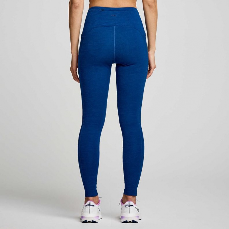 Indigo Women's Saucony Solstice Tight | SG-WMYZL