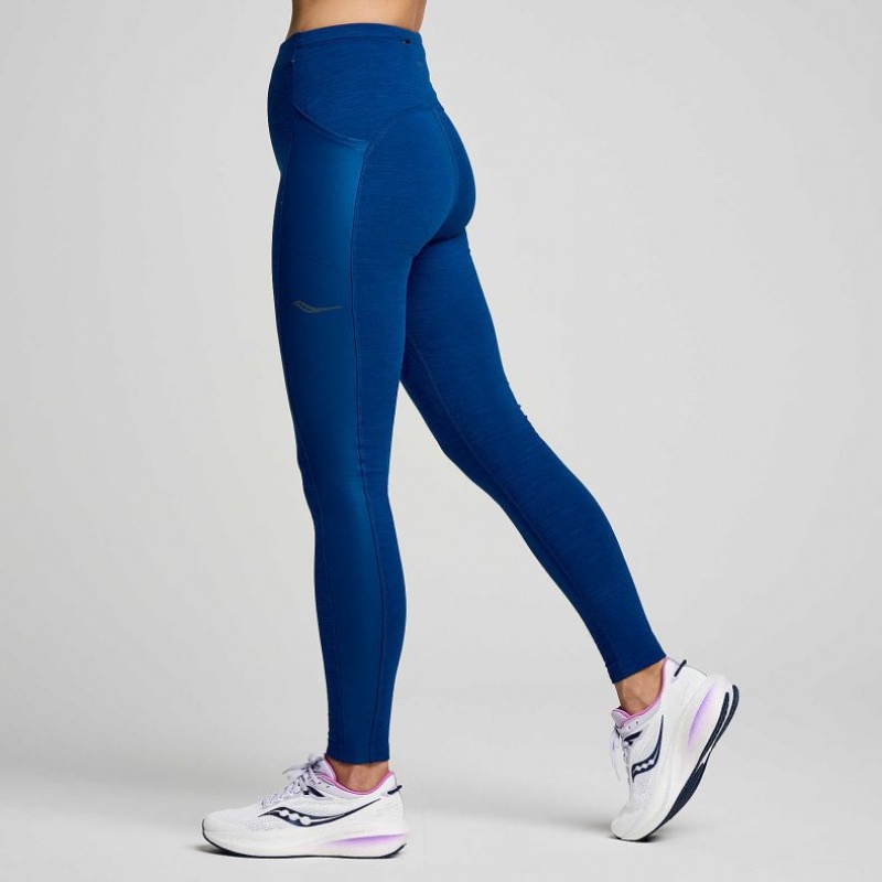 Indigo Women's Saucony Solstice Tight | SG-WMYZL