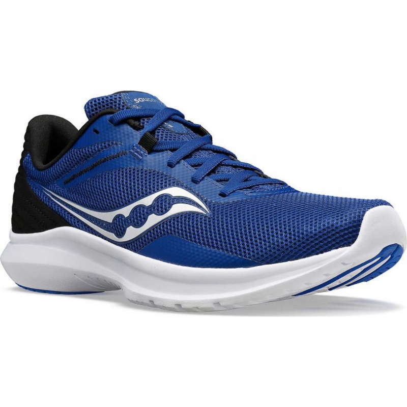 Indigo / Black Men's Saucony Convergence Running Shoes | SINGAPORE-SGOCJ