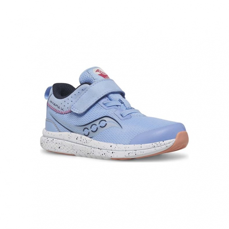 Light Blue Little Kids' Saucony Kinvara 14 A/C Jr. Sneakers | SG-OPEIX