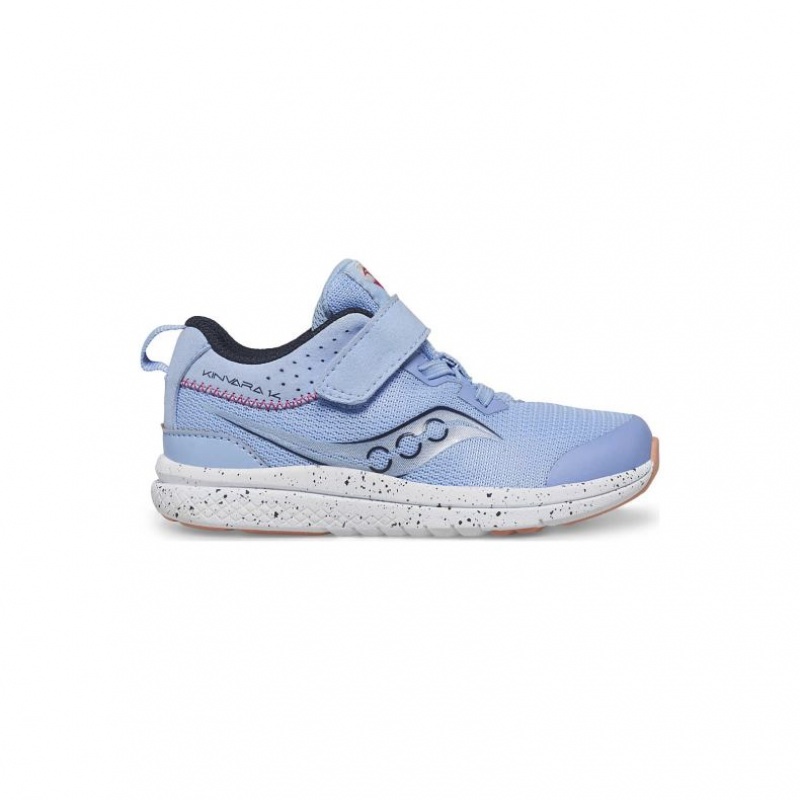 Light Blue Little Kids\' Saucony Kinvara 14 A/C Jr. Sneakers | SG-OPEIX