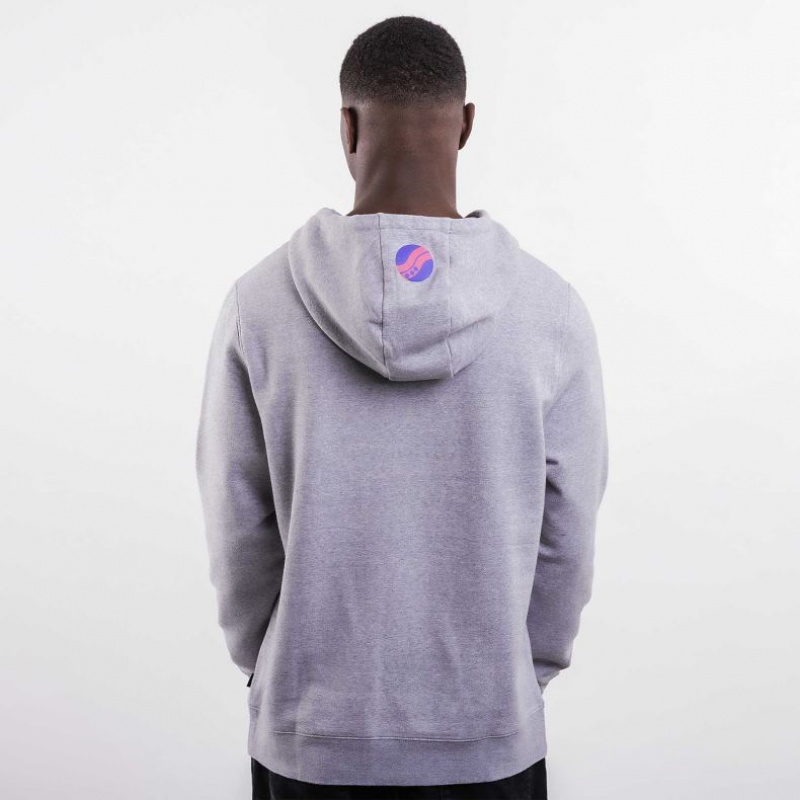 Light Grey Men's Saucony X Frank Cooke Rested Hoodie | SG-PXZHK