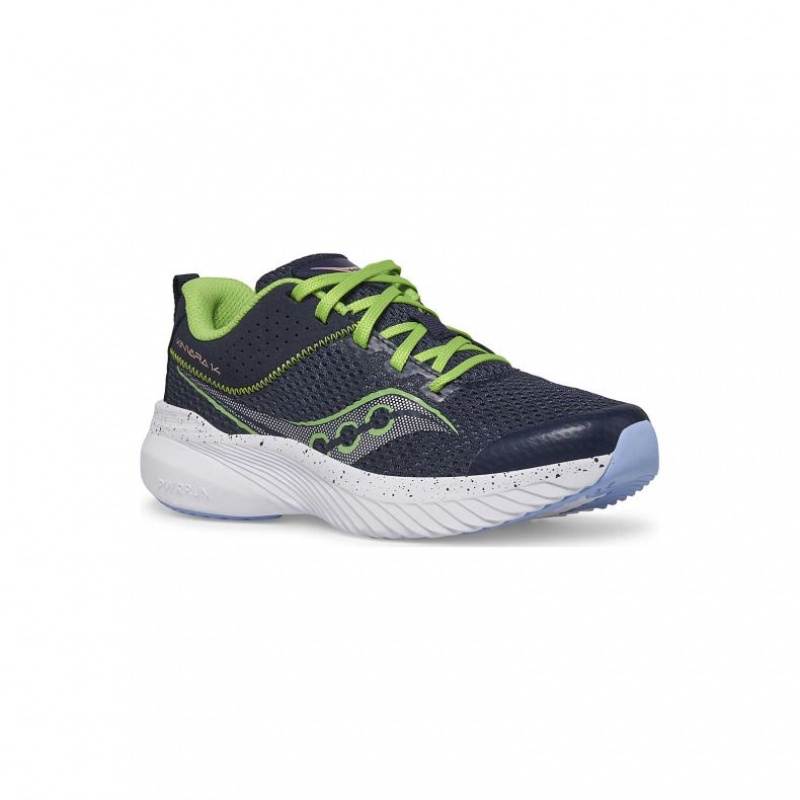 Navy Big Kids' Saucony Kinvara 14 Sneakers | SINGAPORE-ZRCIY