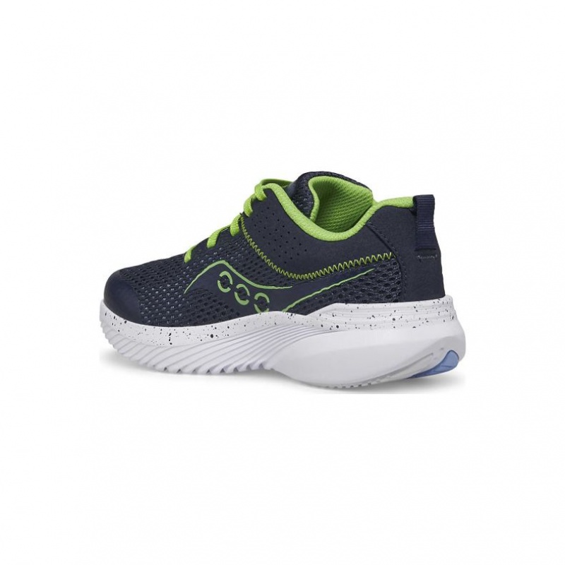 Navy Big Kids' Saucony Kinvara 14 Sneakers | SINGAPORE-ZRCIY