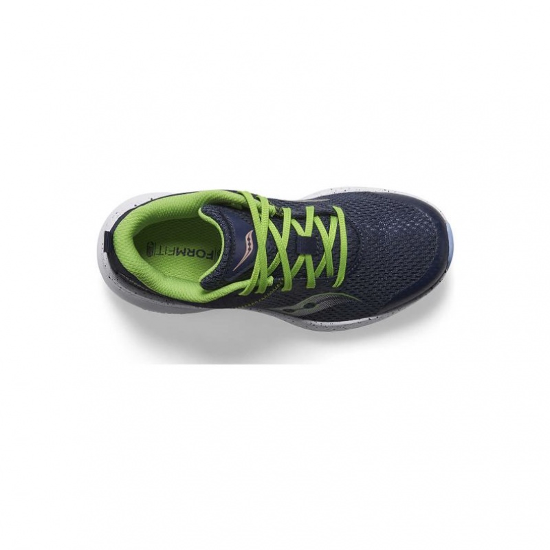 Navy Big Kids' Saucony Kinvara 14 Sneakers | SINGAPORE-ZRCIY