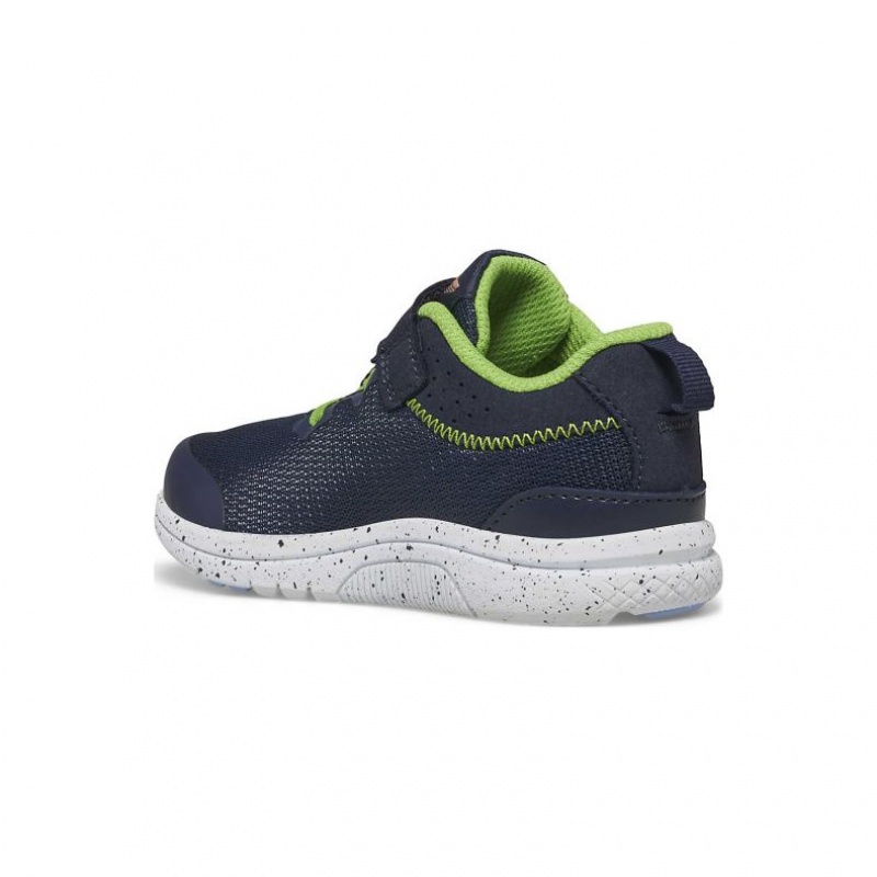 Navy Little Kids' Saucony Kinvara 14 A/C Jr. Sneakers | SINGAPORE-NQHLD