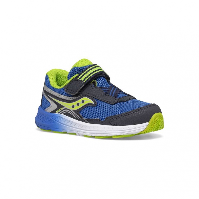 Navy Little Kids' Saucony Ride 10 Jr. Sneakers | SINGAPORE-ACLRJ