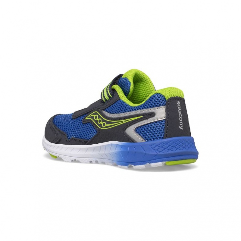 Navy Little Kids' Saucony Ride 10 Jr. Sneakers | SINGAPORE-ACLRJ