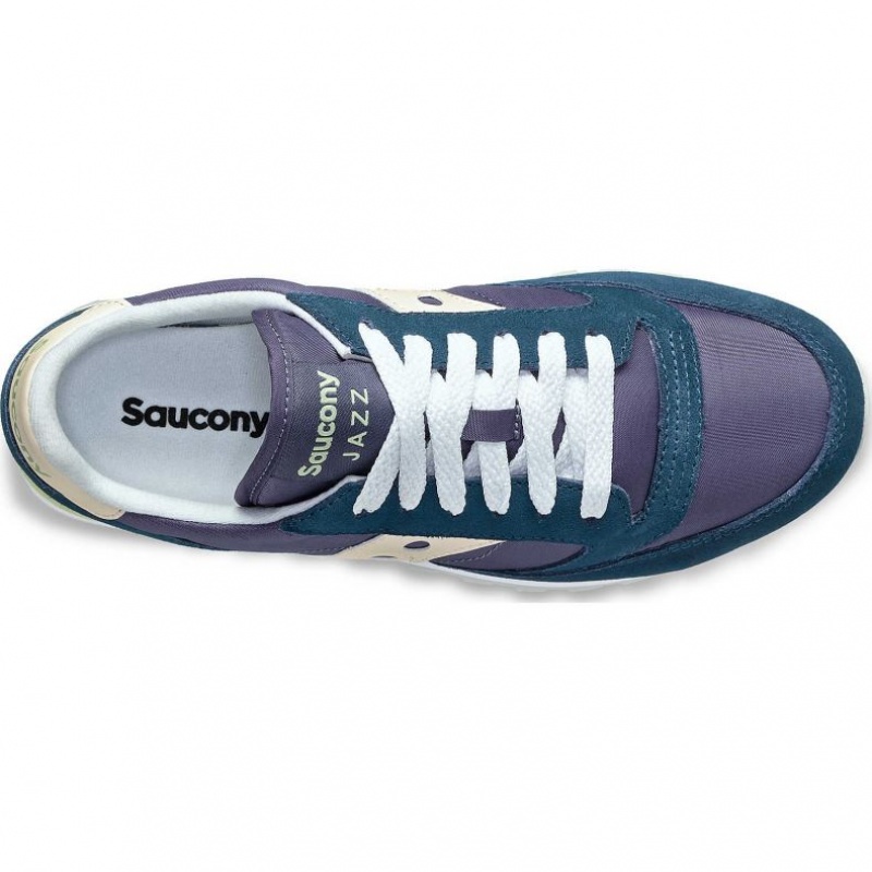 Navy Women's Saucony Jazz Original Sneakers | SG-WQUBG