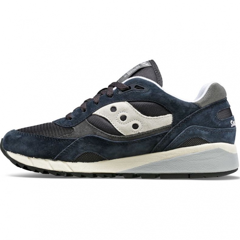 Navy / Grey Men's Saucony Shadow 6000 Sneakers | SG-GDZNQ