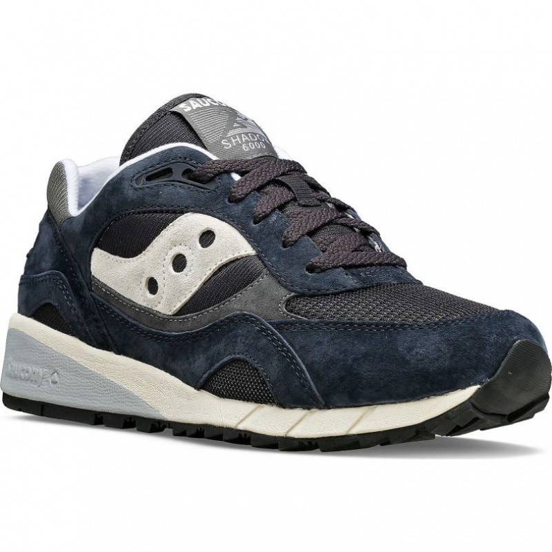 Navy / Grey Men's Saucony Shadow 6000 Sneakers | SG-GDZNQ