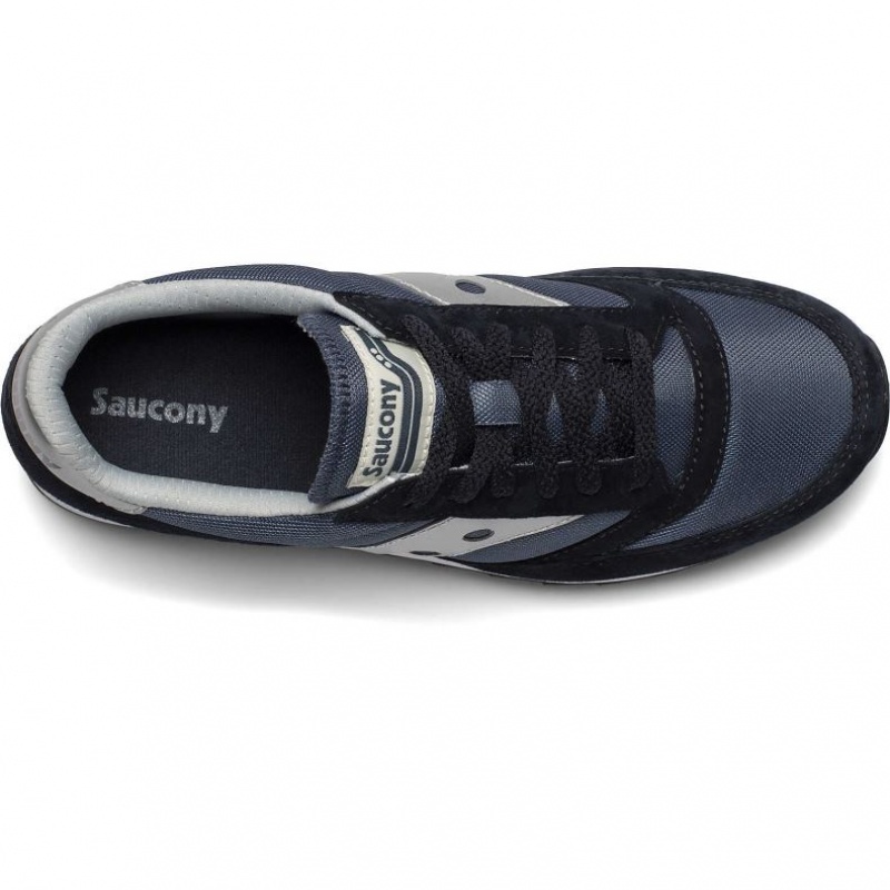 Navy / Silver Men's Saucony Jazz 81 Sneakers | SG-IGYBD