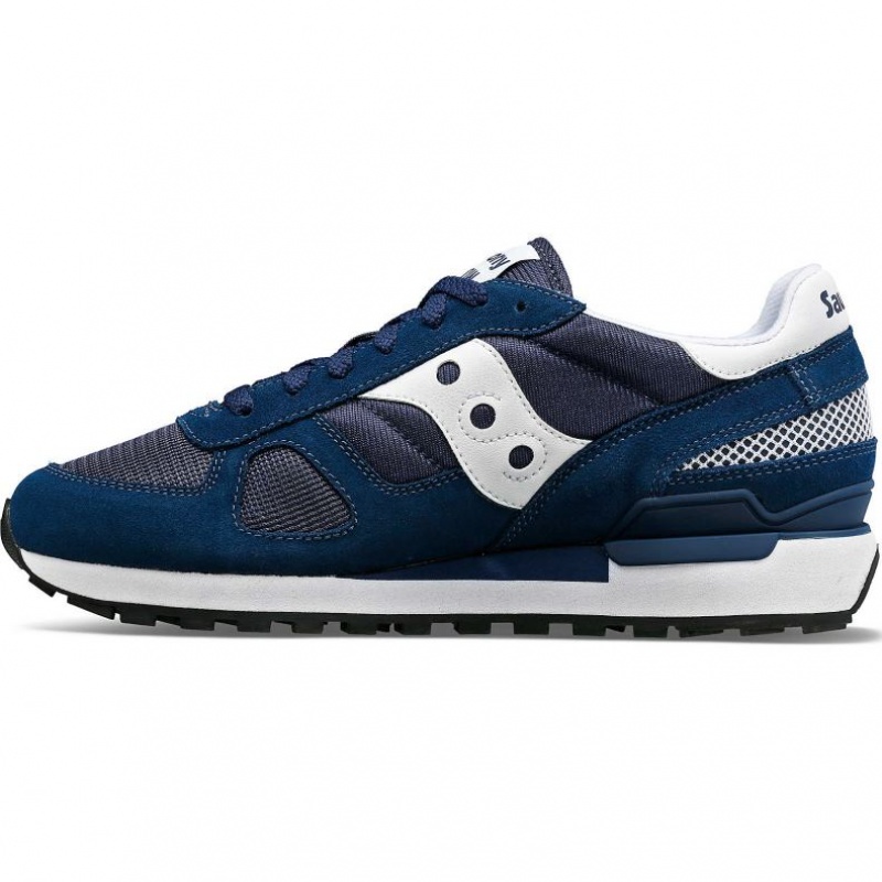 Navy / White Men's Saucony Shadow Original Sneakers | SG-RJXAD