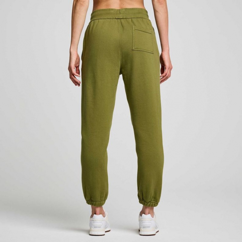 Olive Men's Saucony Recovery Jogger | SG-MJOXA