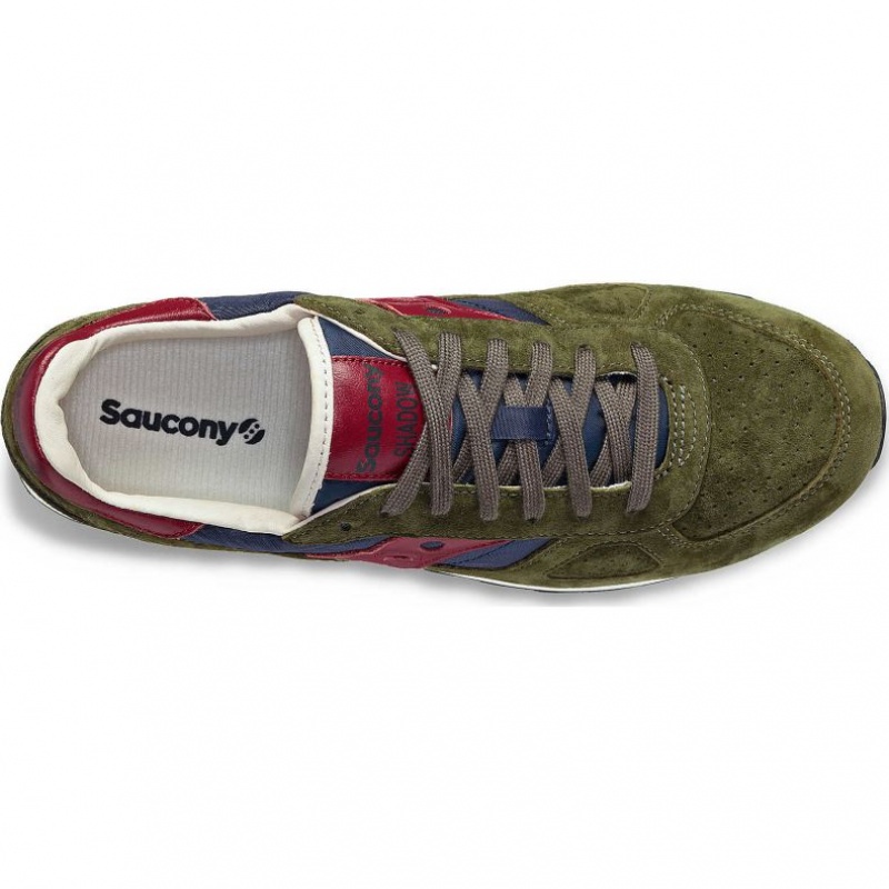 Olive Men's Saucony Shadow Original Premium Sneakers | SINGAPORE-KPNYQ