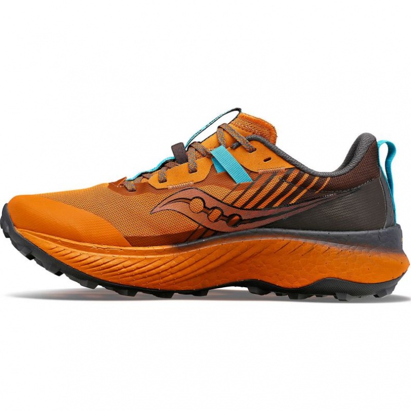 Orange Men's Saucony Endorphin Edge Trail Running Shoes | SG-IWRGP