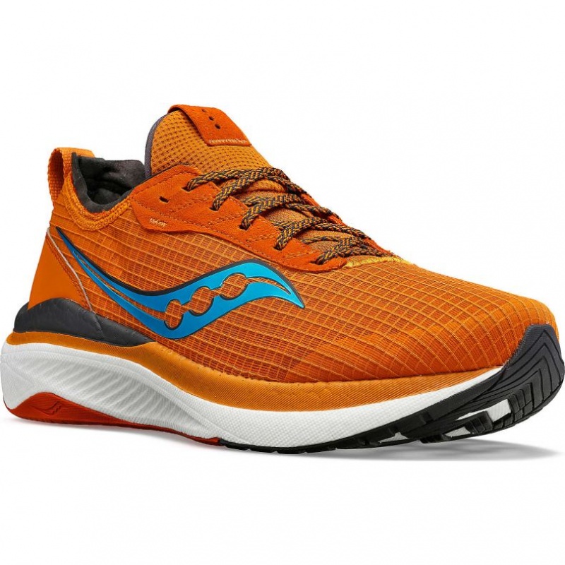 Orange Men's Saucony Freedom Crossport Running Shoes | SINGAPORE-ITSZP