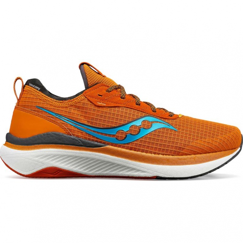 Orange Men\'s Saucony Freedom Crossport Running Shoes | SINGAPORE-ITSZP