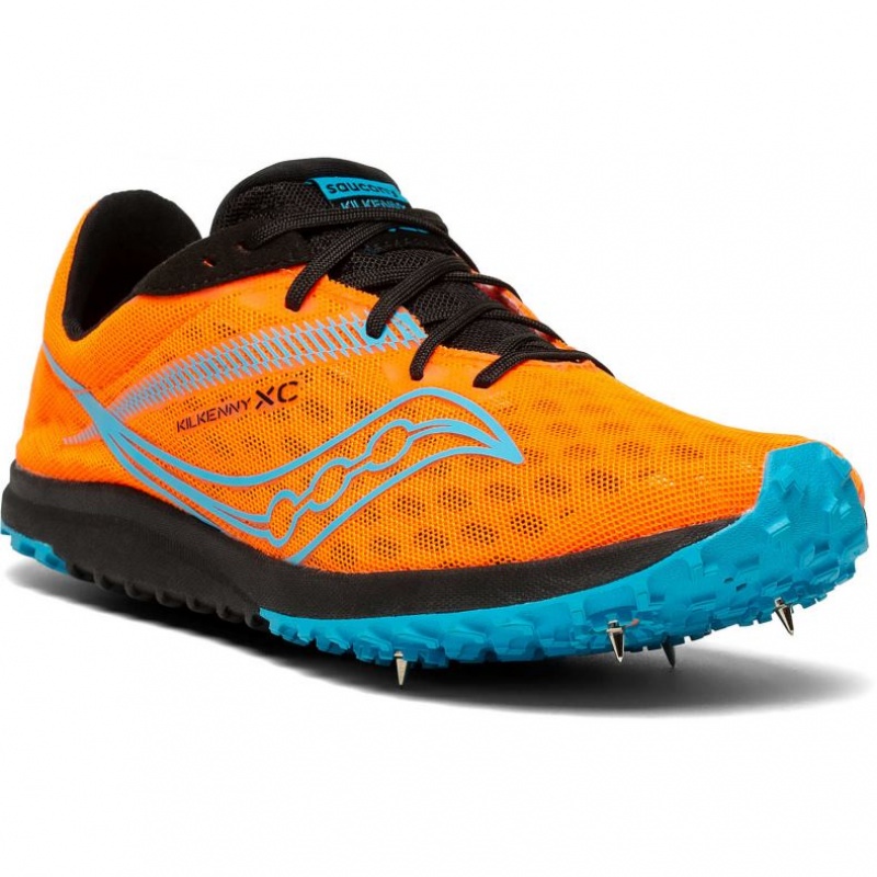 Orange Women's Saucony Kilkenny XC9 Spikes | SINGAPORE-PJKXO