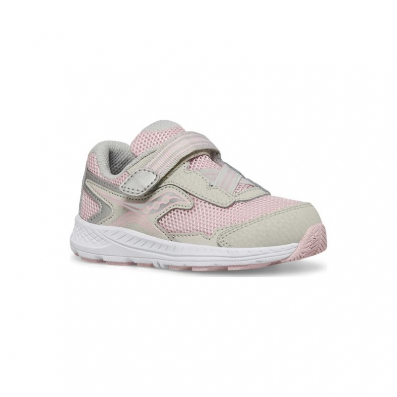 Pink Big Kids\' Saucony Ride 10 Jr. Sneakers | SINGAPORE-QLPKW