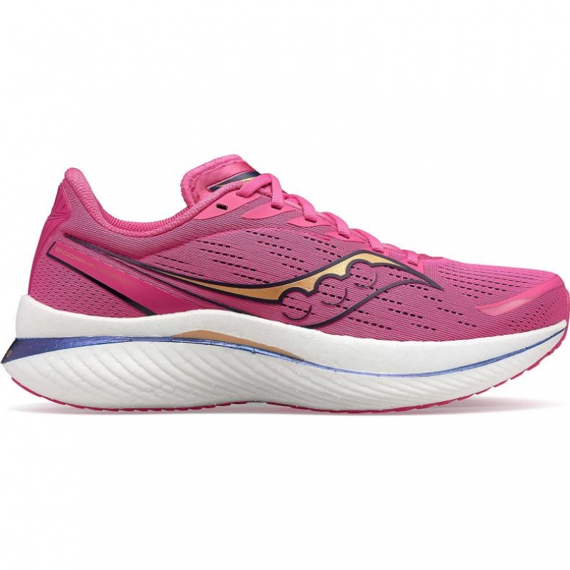 Pink Men\'s Saucony Endorphin Speed 3 Running Shoes | SG-BGOLS