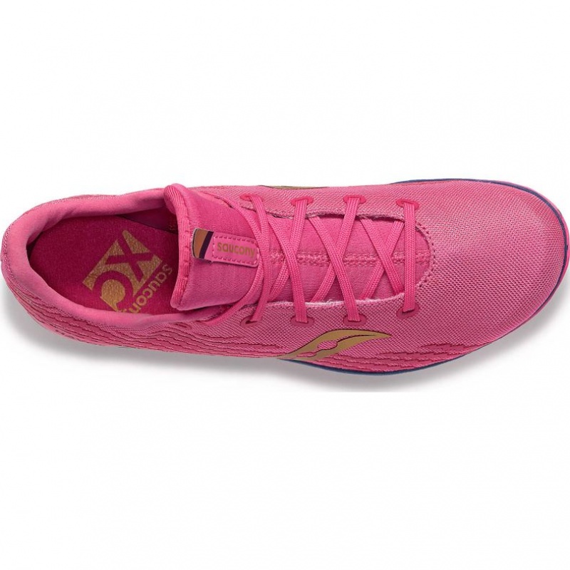 Pink Men's Saucony Havok XC 3 Spikes | SG-CDVRN