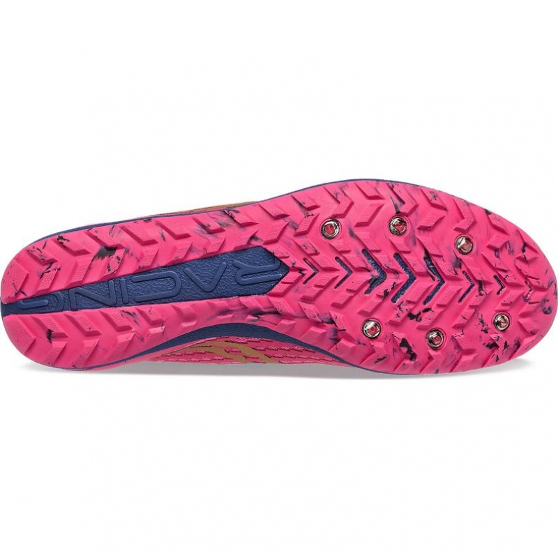 Pink Men's Saucony Havok XC 3 Spikes | SG-CDVRN