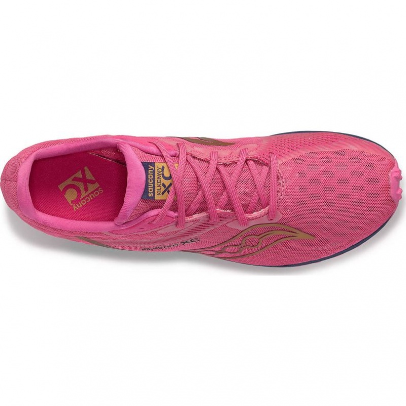 Pink Men's Saucony Kilkenny XC9 Spikes | SG-ZITRB