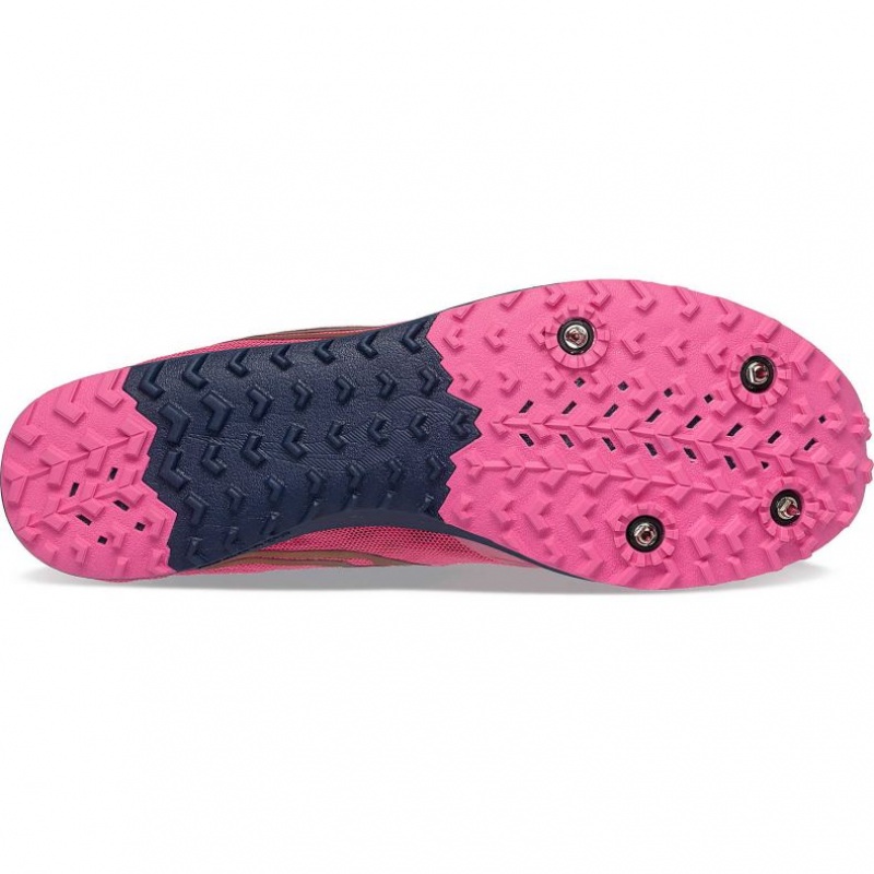 Pink Men's Saucony Kilkenny XC9 Spikes | SG-ZITRB