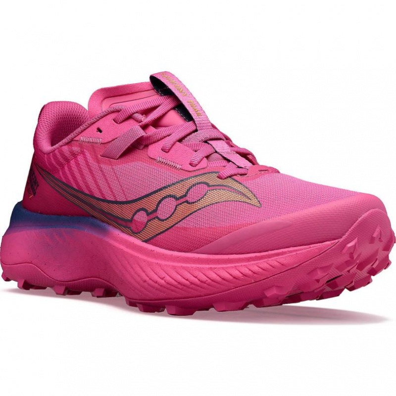 Pink Women's Saucony Endorphin Edge Running Shoes | SG-WGHKF