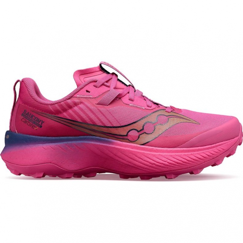 Pink Women\'s Saucony Endorphin Edge Running Shoes | SG-WGHKF