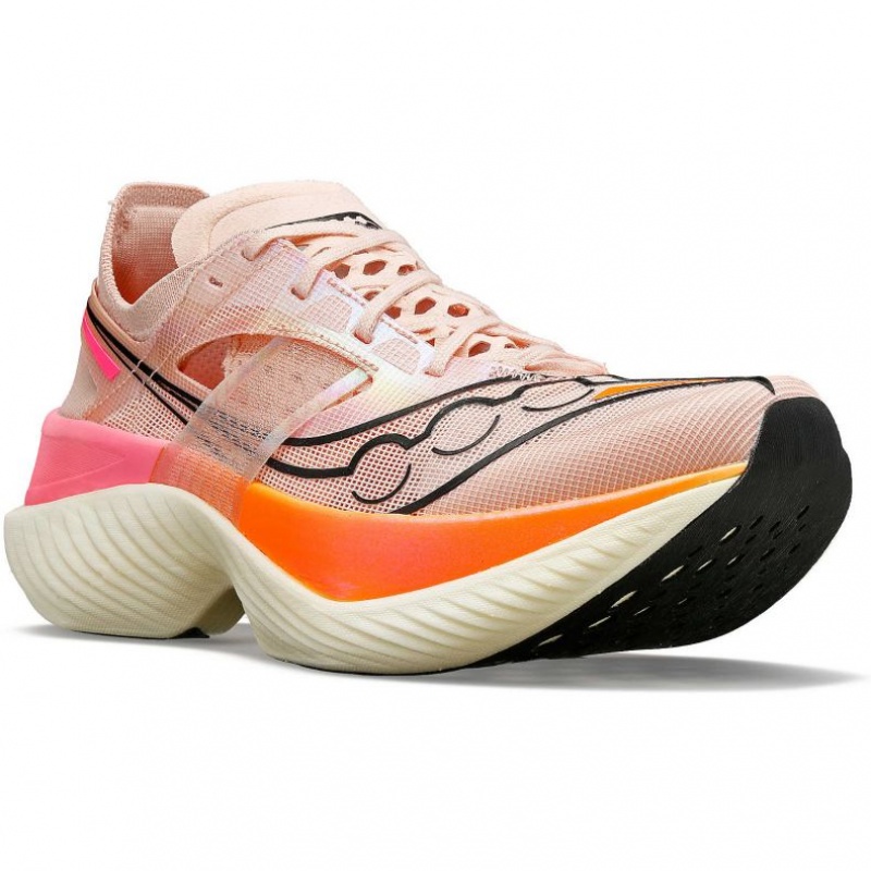 Pink Women's Saucony Endorphin Elite Running Shoes | SG-UFDYW