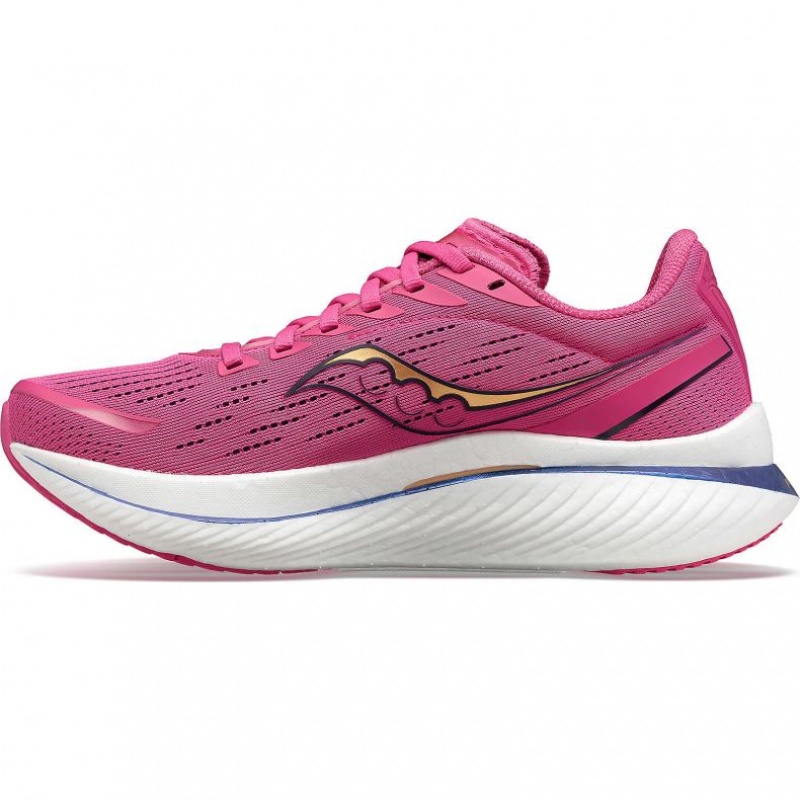 Pink Women's Saucony Endorphin Speed 3 Running Shoes | SG-HSFWK