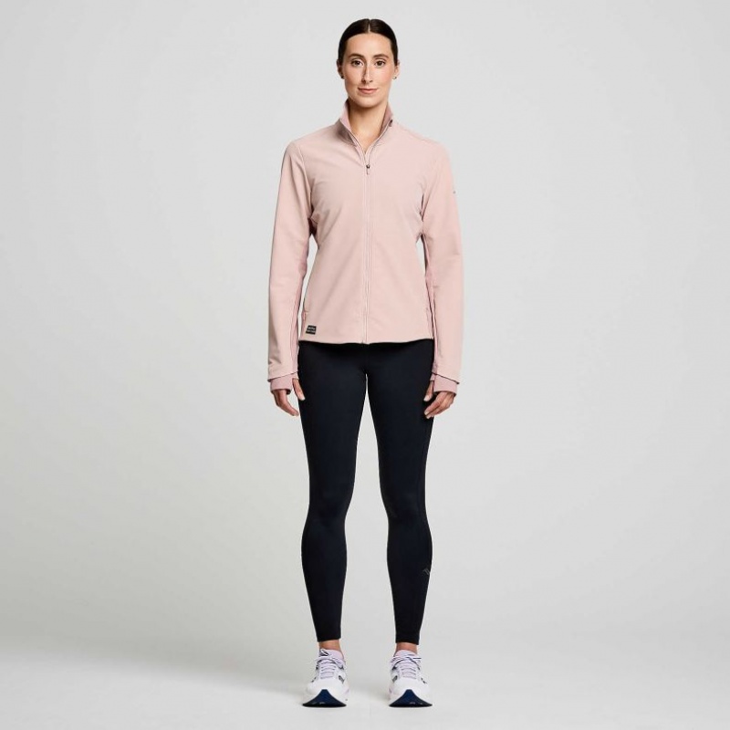 Pink Women's Saucony Triumph Jacket | SINGAPORE-CROAY