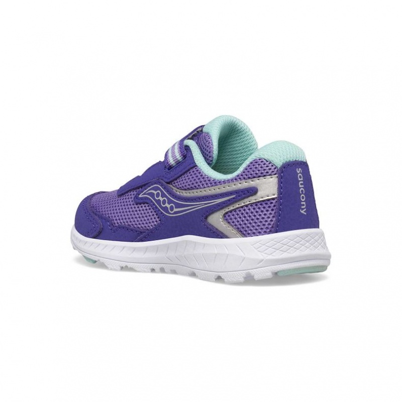 Purple Big Kids' Saucony Ride 10 Jr. Sneakers | SG-RKCVO