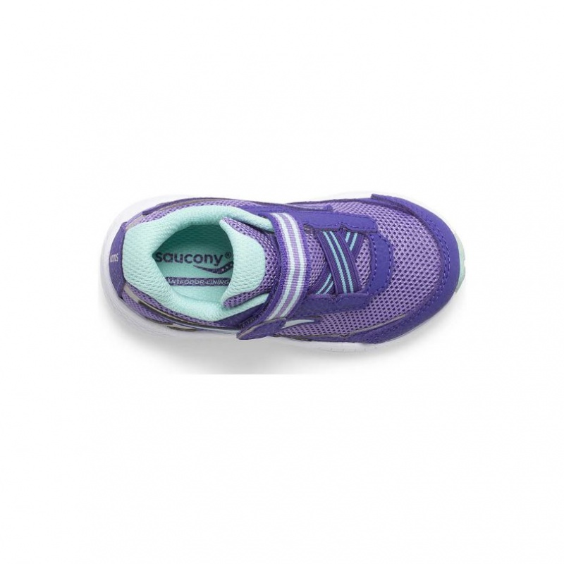 Purple Big Kids' Saucony Ride 10 Jr. Sneakers | SG-RKCVO