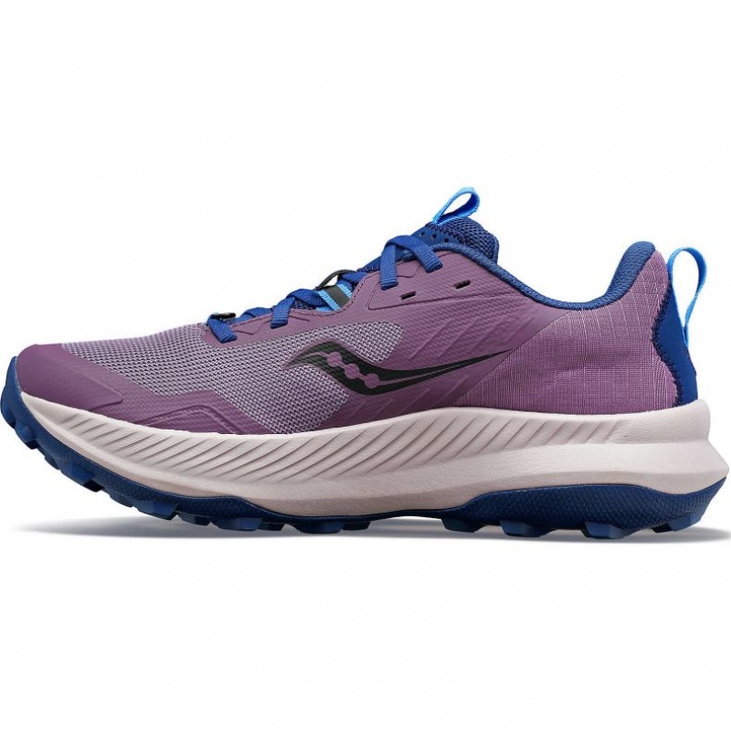 Purple Women's Saucony Blaze TR Trail Running Shoes | SG-AZINL